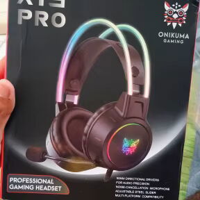 GANGA🉐NUEVOS AUDIFONOS RGB GAMER, EN BLANCO Y NEGRO.CON TRANSPORTE INCLUIDO - Img 102777938
