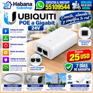 POE a gigabit ubiquiti 24v NUEVOS!!! - Img 55090728