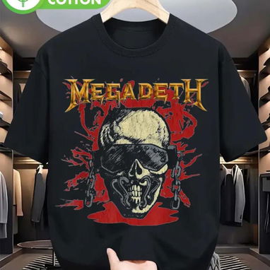 Camisetas negras de Megadeth - 2/3