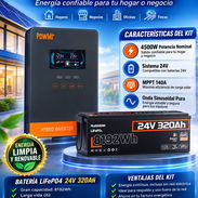 Kit de inversor y bateria 8K Wat Horas - Img 56909642