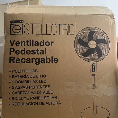 Ventilador recargable - Img 118121537
