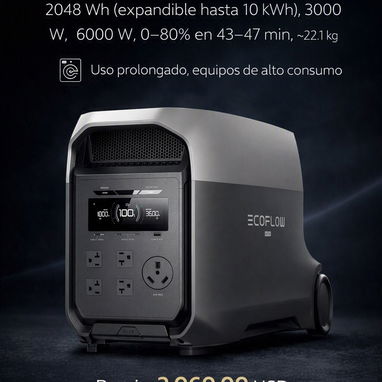 Ecoflow Delta 3, Delta 3 Max y Delta 3 Ultra - 3/3
