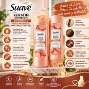 Champú y Acondicionador Suave Keratin Infusion – Control del Frizz y Suavidad | 12.6 oz c/u - Img 57880593