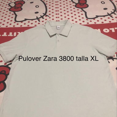 Pulovers. Talla XL, L . Son de marcas zara y otras,  hay azul extra largo talla  XL. Chaqueta  de mujer de color  verde. - Img 110930635