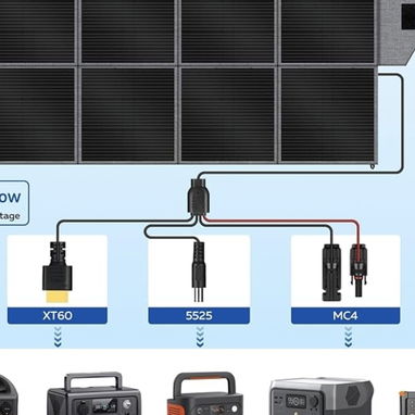 Panel solar portable 400W. - 6/6