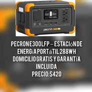 PECRON E300LFP – Estación de Energía Portátil 288Wh - Img 57377309