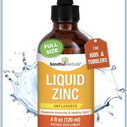 Sulfato de zinc 11.5mg para bebés y niños pequeños de 0-3 años; adultos  y niños +4 años. - Img 56593082