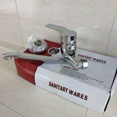 Llave de fregadero a la pared de acero inoxidable 30 USD 54418941 solo wassapp - Img 85042069