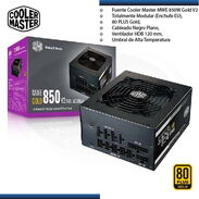 Fuente Cooler Master V2 850w, 80 plus gold, totalmente modular, nuevo en caja - Img 45385488