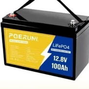 POERUNI 100Ah 12Vx100Ah Lithium LiFePO4 P0350-AV004 - Img 57073473