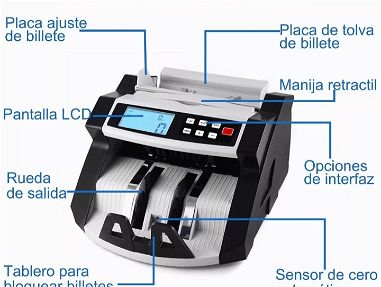 Vendo máquina de contar billetes NUEVA, Leo 5_291_8889 - Img 47779911