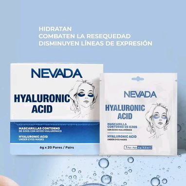 Mascarillas Contorno de ojos vitamina C, ácido hialurónico,aloe - Img 101798722