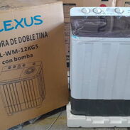 Lavadora semiautomática marca MILEXUS 12 kg 400 USD - Img 45531287
