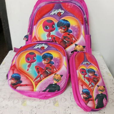 Lindas mochilas,con merendero ,cartuchera - Img 123244811