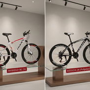 Bicicletas medida 26 todoterreno,con frenos de disco, amortiguacion,21 cambios nuevas en su caja - Img 55989487