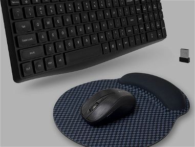 Kit de mouse y teclado inalámbrico con Mousepad incluido NUEVO EN 📦 - Img 69709860