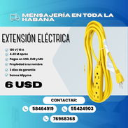 🔌 EXTENSIÓN ELÉCTRICA Q7 DE 15 PIES CON MULTITOMA (3 TOMAS) - Img 56082739