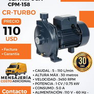 BOMBA DE AGUA CENTRÍFUGA 1HP - Img 55103330