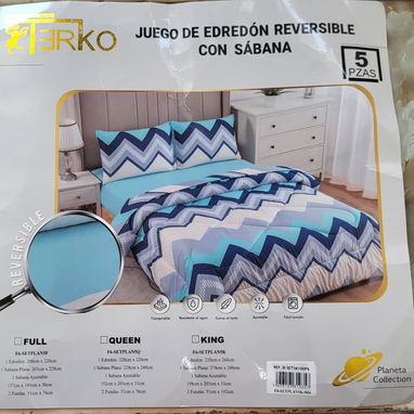 Edredón Reversible / King - 7/9
