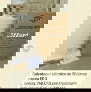 Calentadores 50 litro marca Eko - Img 49792167