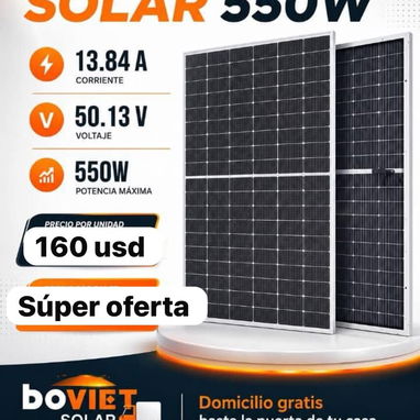 Variedad de paneles solares, contamos con domicilio en toda matanzas ✨ nos encargamos de que llegue hasta tu casa✨ - 3/4