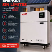 (E) Inversor MUST de 6KW + Batería LiFePO₄ de 15KWh $5700 - Img 56616360