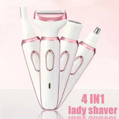 Masajeador con electroestimulacion, máquina de pelar y depiladora 4 en 1. Todo recargable - Img 126310895
