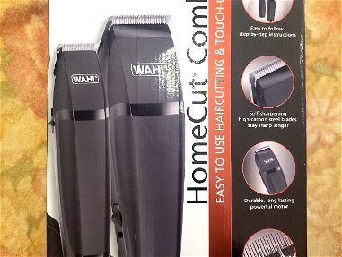 El kit combinado Wahl® HomeCut® incluye una cortadora de corte único que le brinda un corte excelente y una recortadora - Img main-image-45612417