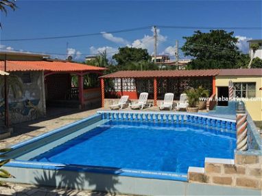 📢📢Renta de casa con piscina en la playa de Guanabo,(6 habitaciones climatizadas) RESERVA XWHATSP 52463651 📢📢 - Img 60938543