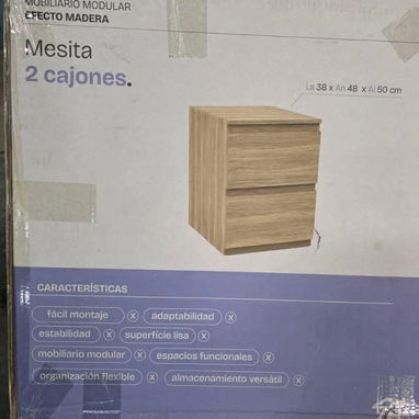 Gaveteros | Cómodas | Mesitas de noche (IMPORTADAS nuevas selladas en caja )⭐️Entrega Incluida⭐️ - Img 121395846