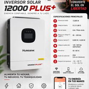 Inversor de 12kw marca Humsienk de 110 y 220v - Img 58300236