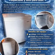 Vendo mini bar de uso en perfecto estado - Img 55599845