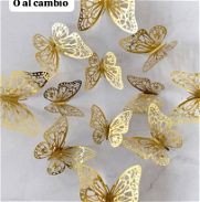 Mariposas, pétalos y globos para decorar - Img 45721925