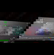 kit 2 en 1 de teclado y mouse gamer rgb marca monster en caja nuevo usted lo estrena - Img 49642311