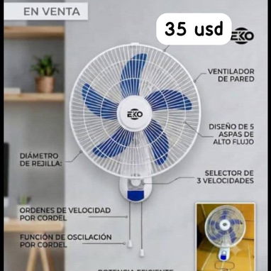 VENTILADORES RECARGABLES - 5/6
