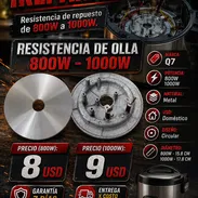 🥘800-1000W 🥘🥘 RESISTENCIAS PARA OLLA DE 800W - 1000W. MENSAJERÍA CON FACTURA Y GARANTÍA. 📲 54833699 - Img 56698210