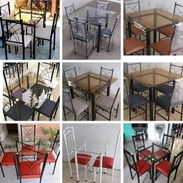 Colchones camas muebles box esprin literas juegos de comedores terraza y sillones con trasporte incluido - Img 57537947