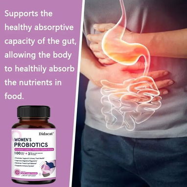 Probiótico Digestivo mujer DIDACAT Women’s Probiotic – 120 cápsulas - Img 121635661