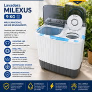 Lavadora semiautomática milexus d 9 kg - Img 55745224