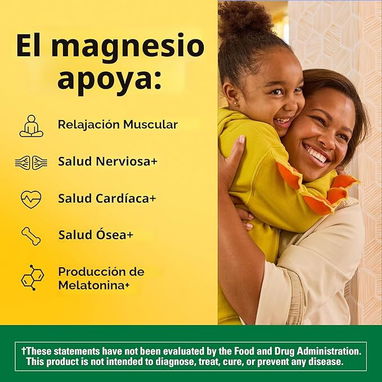 Magnesio Glicinato 200mg (Nature Made · 60 cápsulas) - 7/7