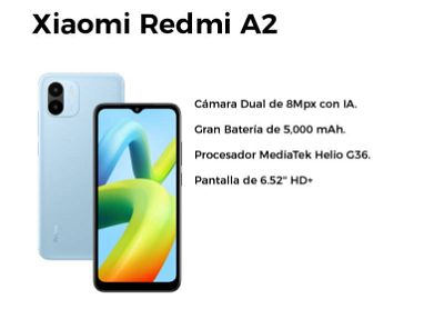 Xiaomi Redmi A2+ 3/64gb|Redmi A2 2/64gb|Redmi A2 2/64gb Nuevo incluye Forros|Redmi 13C 4/128gb|Redmi 12 8/256. - Img main-image-45298785