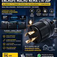 Enchufe Nema L14-30P 30A Macho 125/250V Original / +5355919946 - Img 55652354