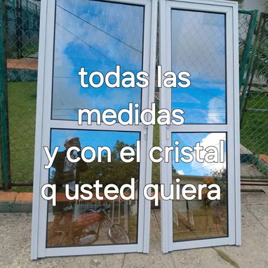 Ventanas y puertas de aluminio con cristal - Img 122596386