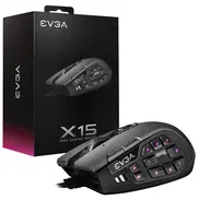 35USD Mouse para juegos EVGA X15 MMO, 8k, con cable, negro con mas de 20 botones - Img 50514084