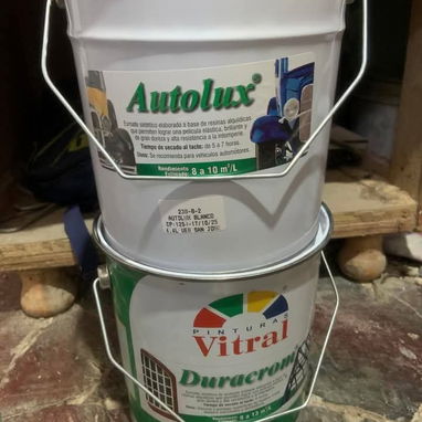PINTURA DE ACEITE BLANCO NEGRO ROJO GRIS VERDE AMARILLO Y MAS!! - Img 121973809