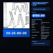 ESCALERA PLEGABLE MULTIPROPÓSITO 3.7M VPT -0303 - Img 57890637