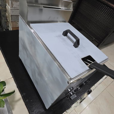 ♨️♨️ FREIDORA SENCILLA ( 10L ) DE GAS / PARA USO PROFESIONAL GASTRONÓMICO ‼️ - 4/5