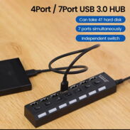 Audífonos Bluetooth 5.0 recarg.HUB USB 7 puertos, Adapt.V5.0 Bluetooth-USB, Alarma auto defensa 130 dB y Bolso 328 spagh - Img 45001855