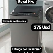 Lavadora Automática Royal 9 kg, Garantía de 3 meses, Entrega por un mínimo costo adicional de para toda La Habana - Img 53793359