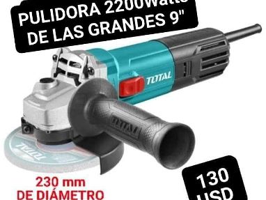 PULIDORA MARCA TOTAL 2200Watts DE LAS GRANDES 110v // 53390624 - Img 66696246